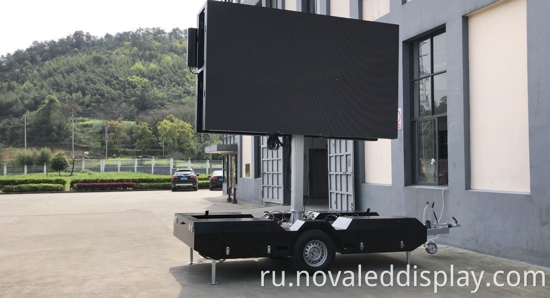 trailer led billboard for advertising